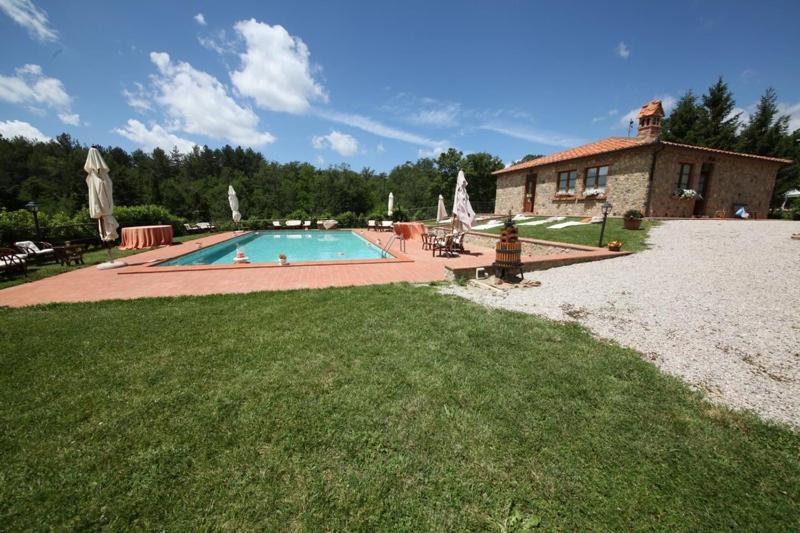 Agriturismo La Quercia Boccheggiano Bagian luar foto