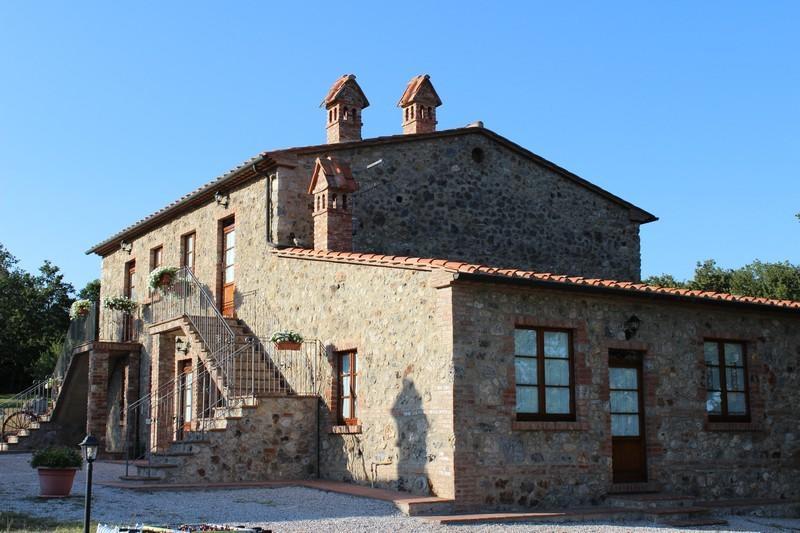 Agriturismo La Quercia Boccheggiano Bagian luar foto